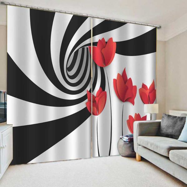 curtain & drapes modern blackout rose curtains for living room bedroom window treatment black and white cortinas
curtain & drapes modern blackout rose curtains for living room bedroom window treatment black and white cortinas
