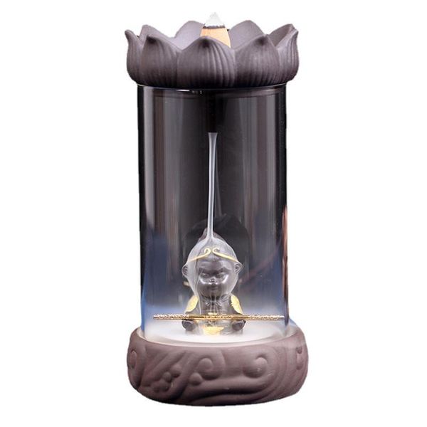 fragrance lamps back flow chinese incense burner box ceramic zen smoke stand kit glass incienso cascada decoration zy50xl
fragrance lamps back flow chinese incense burner box ceramic zen smoke stand kit glass incienso cascada decoration zy50xl