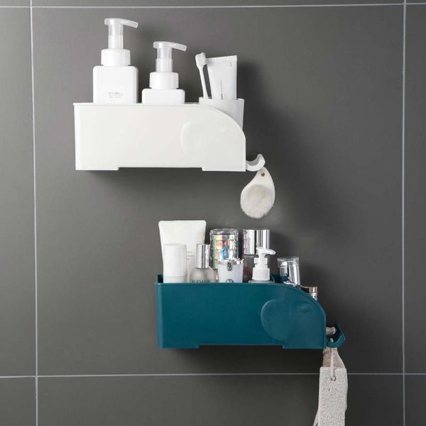 hooks & rails nail-wall-mounted storage rack bathroom punch-shelf vanity elephant shape hollow drain racks
hooks & rails nail-wall-mounted storage rack bathroom punch-shelf vanity elephant shape hollow drain racks