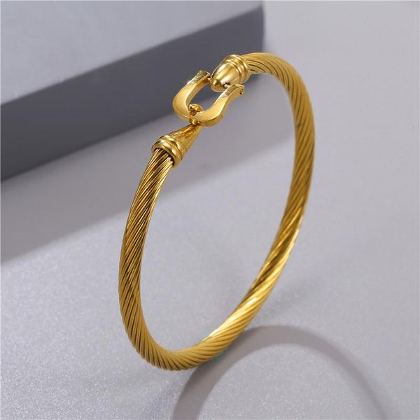 bangle classic men bracelet charm jewelry fashion luxury gold plated stainless steel cube handmade open hook bracelets male homme, Black
bangle classic men bracelet charm jewelry fashion luxury gold plated stainless steel cube handmade open hook bracelets male homme, Black