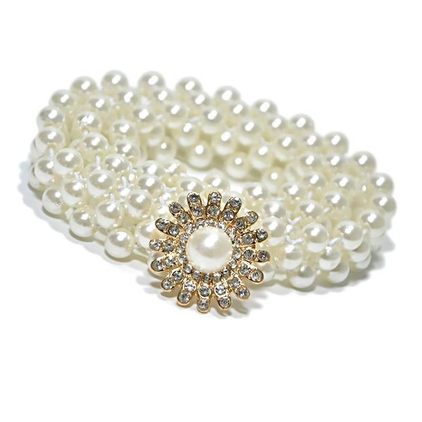 belts 2021 fashion women rhinestone gold wedding belt casual pearl korean elastic waist chain for lady bg-286, Black;brown
belts 2021 fashion women rhinestone gold wedding belt casual pearl korean elastic waist chain for lady bg-286, Black;brown