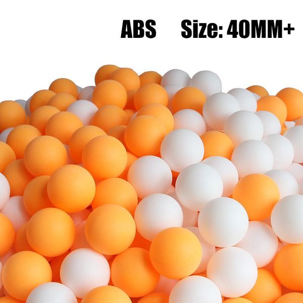 100pcs/bag professional abs table tennis ball 40mm+ diameter pong balls for competition training
100pcs/bag professional abs table tennis ball 40mm+ diameter pong balls for competition training