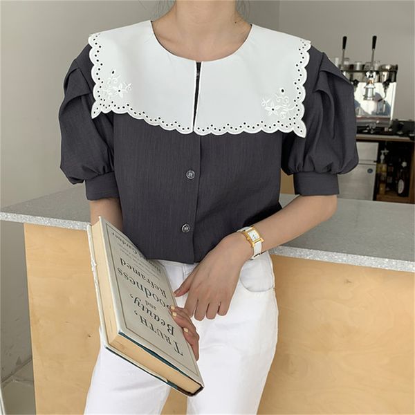 women's hoodies & sweatshirts hzirip color-hit puff sleeves sweet lady streetwear summer female korean embroidery femme girls loose all, Black
women's hoodies & sweatshirts hzirip color-hit puff sleeves sweet lady streetwear summer female korean embroidery femme girls loose all, Black