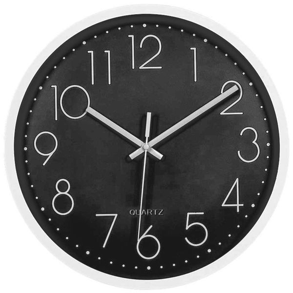 wall clocks 12in non-ticking clock, silent battery operated clock with plastic frame hd glass cover for kids living room bedroom k
wall clocks 12in non-ticking clock, silent battery operated clock with plastic frame hd glass cover for kids living room bedroom k