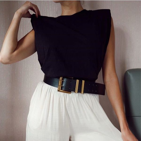 women's t-shirt casual female shirt , 5-color , sleeveless, solid color, round collar, black cotton onrl, White
women's t-shirt casual female shirt , 5-color , sleeveless, solid color, round collar, black cotton onrl, White