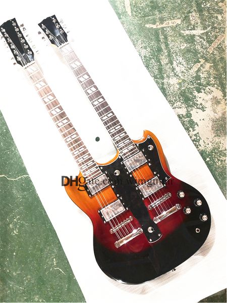 double neck 1275 electric guitar yellow red black mahogany body 1275 guitar chrome buttons 6 and 12 strings
double neck 1275 electric guitar yellow red black mahogany body 1275 guitar chrome buttons 6 and 12 strings