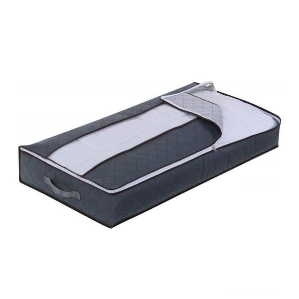 clothing & wardrobe storage underbed quilt bag household clothes packing box with zips and clear window for comforters
clothing & wardrobe storage underbed quilt bag household clothes packing box with zips and clear window for comforters