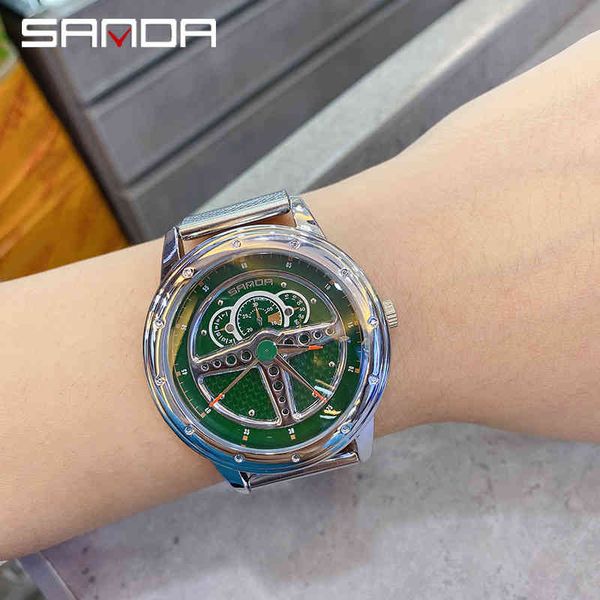 sanda mens wristwatch men quartz wrist watch waterproof classic men's watches man the water proof male brand fashion gifts, Slivery;brown
sanda mens wristwatch men quartz wrist watch waterproof classic men's watches man the water proof male brand fashion gifts, Slivery;brown