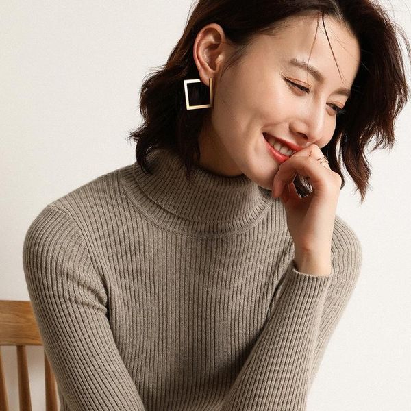 woolen sweater auutumn winter pullover women knitted solid color base long sleeve turtleneck pull female, White;black
woolen sweater auutumn winter pullover women knitted solid color base long sleeve turtleneck pull female, White;black