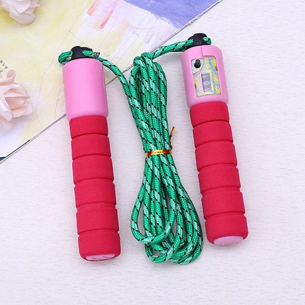 jump ropes skipping rope cable for exercise fitness training tool sports with counter color random smr88
jump ropes skipping rope cable for exercise fitness training tool sports with counter color random smr88