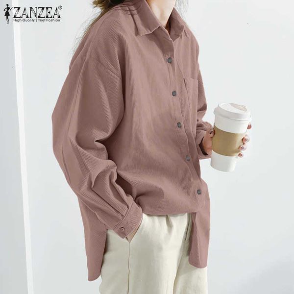 women's blouses & shirts blouses autumn long sleeve blouse spring female corduroy casual solid blusa femininas plus siz yrjn, White
women's blouses & shirts blouses autumn long sleeve blouse spring female corduroy casual solid blusa femininas plus siz yrjn, White