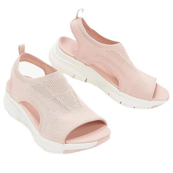 sandals women's fashion style mesh thick-soled soft-soled casual sports shoes flat-bottomed, Black
sandals women's fashion style mesh thick-soled soft-soled casual sports shoes flat-bottomed, Black