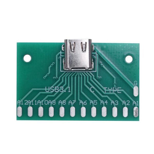 smart power plugs diy 24pin usb-c usb 3.1 type c female socket connector smt with pc board
smart power plugs diy 24pin usb-c usb 3.1 type c female socket connector smt with pc board