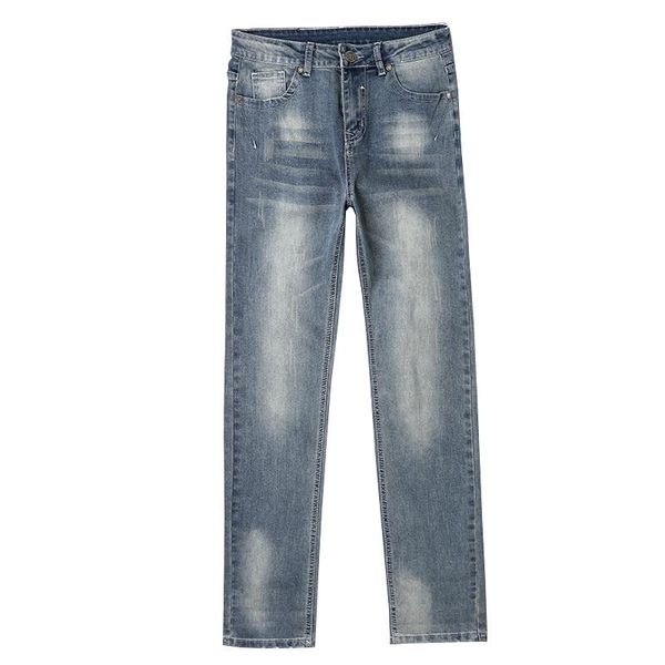 men's jeans explosions men's korean slim elastic small straight trousers four seasons skinny for men streetwear undefined 40, Blue
men's jeans explosions men's korean slim elastic small straight trousers four seasons skinny for men streetwear undefined 40, Blue