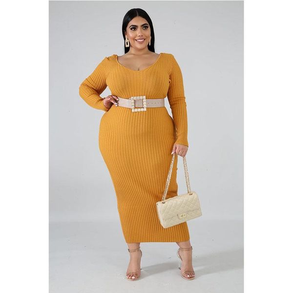casual dresses women's winter maxi dress v-neck high-waist long-sleeved ribbed tight-fitting oversized ladies bag hip, Black;gray
casual dresses women's winter maxi dress v-neck high-waist long-sleeved ribbed tight-fitting oversized ladies bag hip, Black;gray
