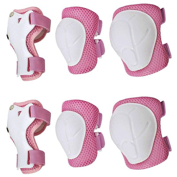 6pcs/set kids protective gear knee pads elbow wrist guard set for full rollerblading skateboard &, Black;gray
6pcs/set kids protective gear knee pads elbow wrist guard set for full rollerblading skateboard &, Black;gray