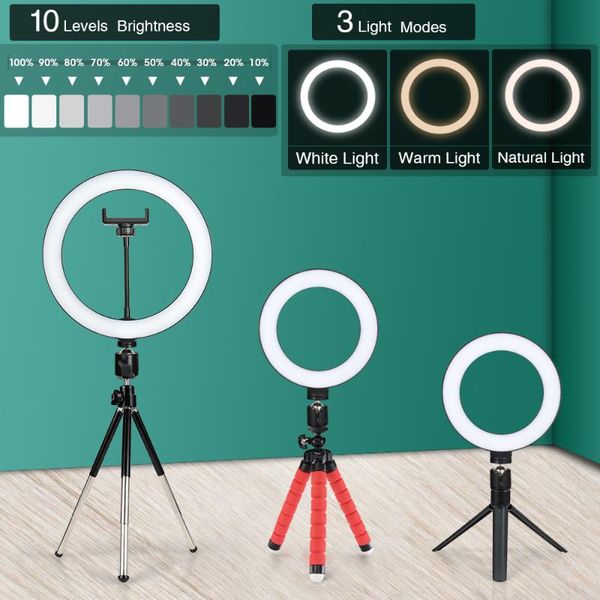 mini cameras 16/26cm pography light led selfie flash ringlight deskdimmable camera phone ring lamp for makeup video live po studio
mini cameras 16/26cm pography light led selfie flash ringlight deskdimmable camera phone ring lamp for makeup video live po studio