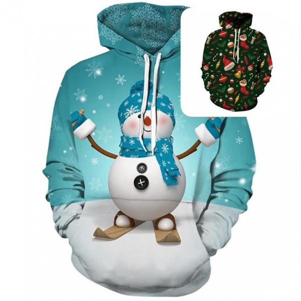 men's sweaters santa claus colorful pullover drawstring festive winter hoodie for party, White;black
men's sweaters santa claus colorful pullover drawstring festive winter hoodie for party, White;black
