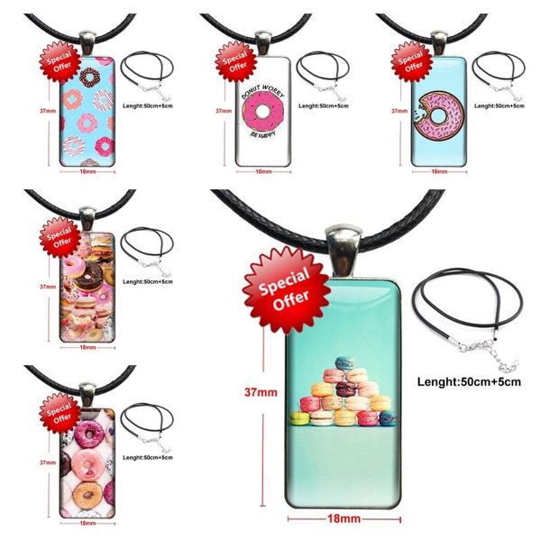 pendant necklaces food donut don't worry be happy steel color glass cabochon with rectangle shaped choker necklace for girls wholesale, Silver
pendant necklaces food donut don't worry be happy steel color glass cabochon with rectangle shaped choker necklace for girls wholesale, Silver
