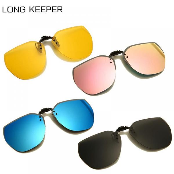 sunglasses longkeeper polarized clip on men women pochromic driving sun glasses night vision flip up mirror lenses, White;black
sunglasses longkeeper polarized clip on men women pochromic driving sun glasses night vision flip up mirror lenses, White;black