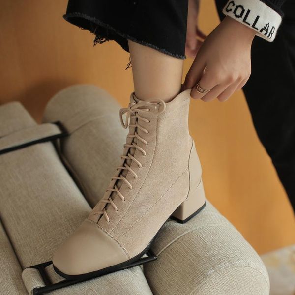 boots 2021 women ankle elegant office lady autumn winter shoes woman cross-tied thick heels zip, Black
boots 2021 women ankle elegant office lady autumn winter shoes woman cross-tied thick heels zip, Black