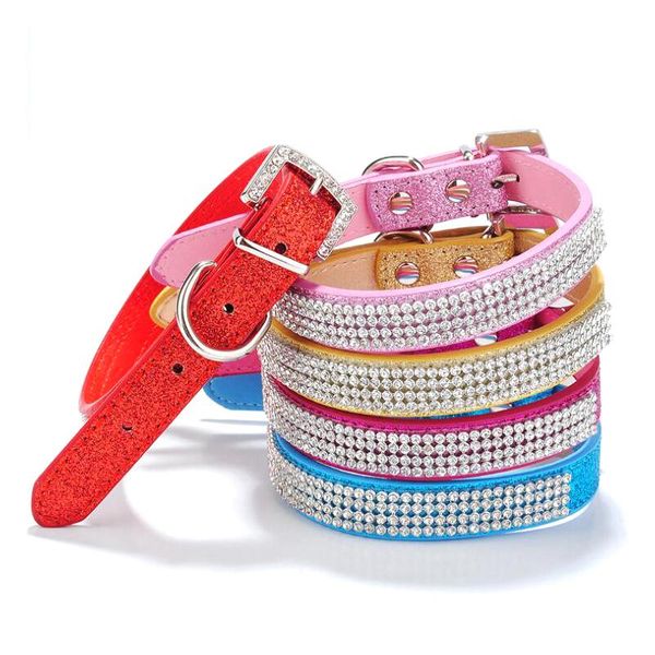 dog collars & leashes cat collar multirow shining rhinestone pu leather adjustable walking pet for small medium dogs chihuahua product
dog collars & leashes cat collar multirow shining rhinestone pu leather adjustable walking pet for small medium dogs chihuahua product