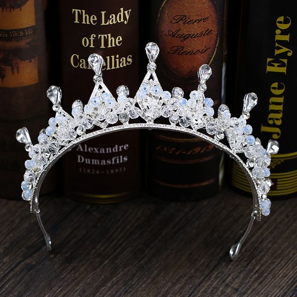 wedding crown baroque rhinestone crystal crown bridal hair accessories princess crown silver color bridal handmade giftsdio chan conta, Golden;white
wedding crown baroque rhinestone crystal crown bridal hair accessories princess crown silver color bridal handmade giftsdio chan conta, Golden;white