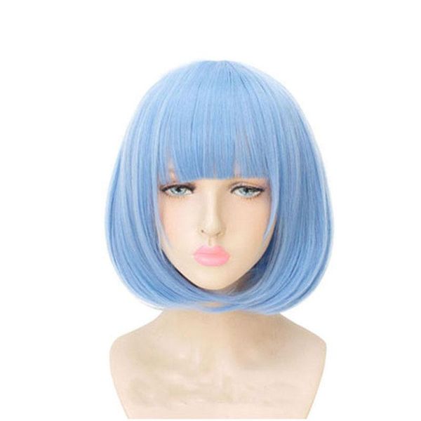 synthetic wigs wtb 14" short straight cosplay bob women brown black white pink 24 color female hair highlight
synthetic wigs wtb 14" short straight cosplay bob women brown black white pink 24 color female hair highlight