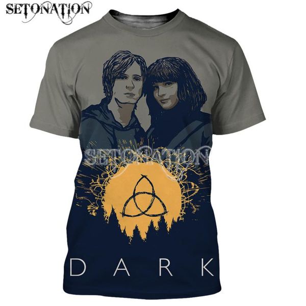 men's t-shirts dark netflix men/women fashion 3d printed casual harajuku style tshirt streetwear drop, White;black
men's t-shirts dark netflix men/women fashion 3d printed casual harajuku style tshirt streetwear drop, White;black