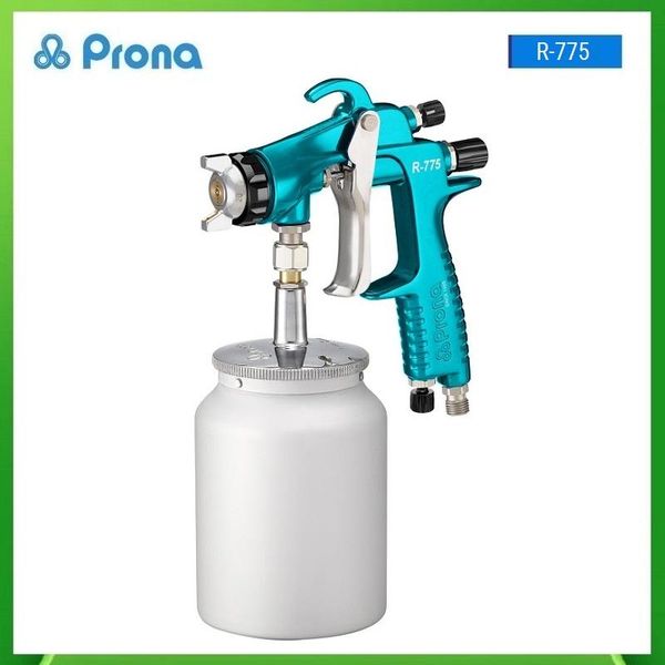 professional spray guns prona r-775 paint gun for cars r775 universal pneumatic tool mini painting pistol sprayer power tools air w77 cup
professional spray guns prona r-775 paint gun for cars r775 universal pneumatic tool mini painting pistol sprayer power tools air w77 cup