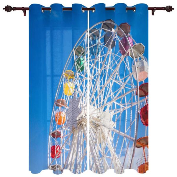exquisite home luxury curtains ferris wheel color living room dining bedroom el translucent curtain & drapes
exquisite home luxury curtains ferris wheel color living room dining bedroom el translucent curtain & drapes