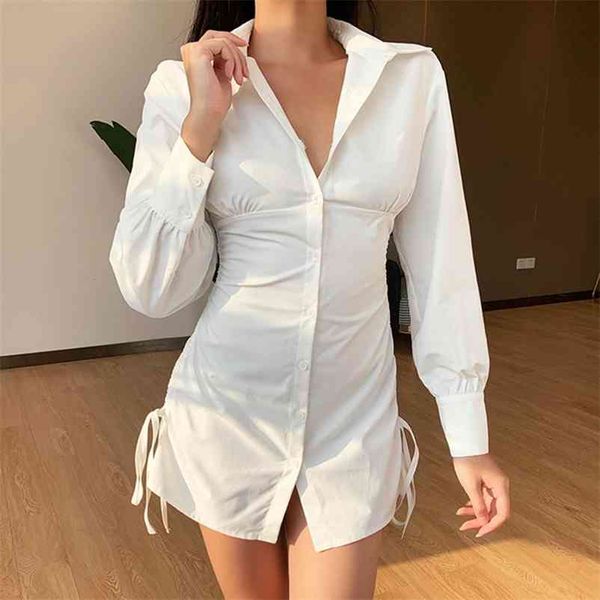 women slim shirts dress office thin lady long sleeve v-neck high waist side drawstring mini solid shirt 210422, Black;gray
women slim shirts dress office thin lady long sleeve v-neck high waist side drawstring mini solid shirt 210422, Black;gray
