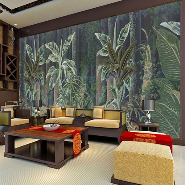 wallpapers custom 3d wallpaper mural tropical rain forest plant banana leaf wall decoration
wallpapers custom 3d wallpaper mural tropical rain forest plant banana leaf wall decoration