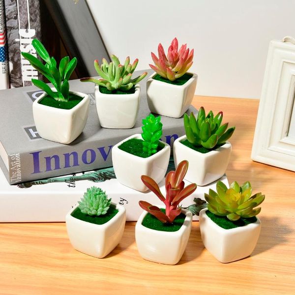 decorative flowers & wreaths fake succulents plants ornaments mini simulation artificial with white ceramic bonsai set home garden decor
decorative flowers & wreaths fake succulents plants ornaments mini simulation artificial with white ceramic bonsai set home garden decor