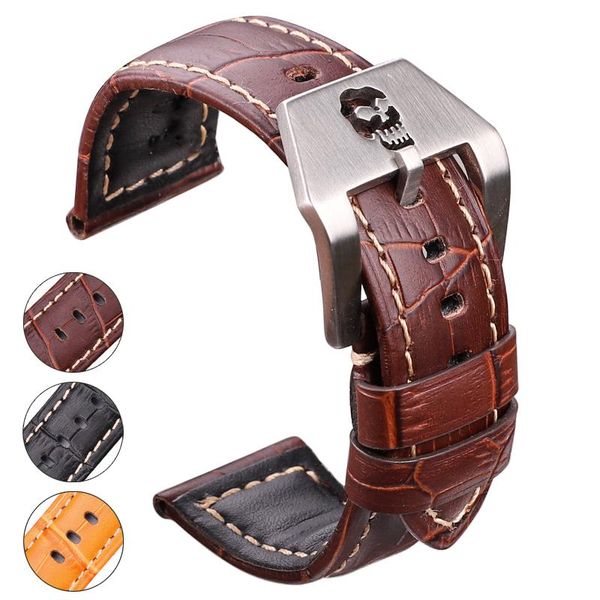watch bands genuine leather watchbands 22mm 24mm thick band strap black brown orange clock belt bracelet skull hollow buckle for
watch bands genuine leather watchbands 22mm 24mm thick band strap black brown orange clock belt bracelet skull hollow buckle for