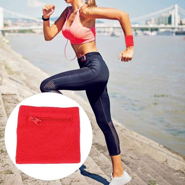 wrist support 2-color chain cotton sports wristband with smooth zipper storage key sweat-absorbent belt coin purse, Black;red
wrist support 2-color chain cotton sports wristband with smooth zipper storage key sweat-absorbent belt coin purse, Black;red