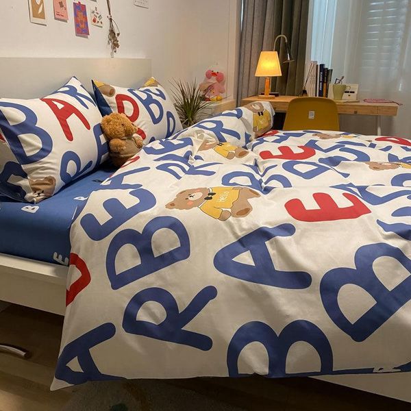 cute cartoon bedding set fashion flat sheets children bed linen duvet quilt cover pillowcase kawaii boys girl sets
cute cartoon bedding set fashion flat sheets children bed linen duvet quilt cover pillowcase kawaii boys girl sets