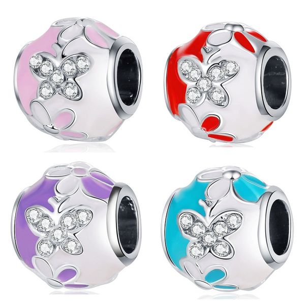 fit pandora charm bracelet european silver charms beads butterfly flower enamel crystal pendant diy snake chain for women bangle necklace je, Black
fit pandora charm bracelet european silver charms beads butterfly flower enamel crystal pendant diy snake chain for women bangle necklace je, Black