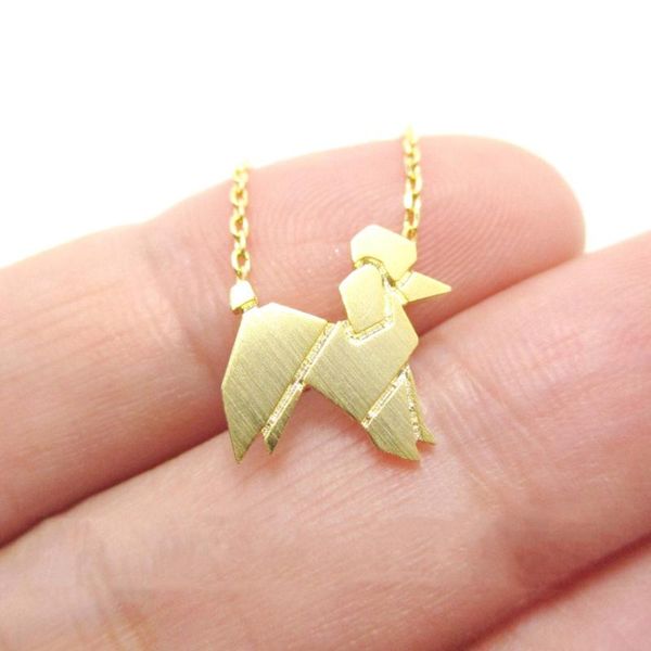 pendant necklaces elegant origami poodle dog necklace body jewelry stainless steel collares gold chain pet women girl bijoux, Silver
pendant necklaces elegant origami poodle dog necklace body jewelry stainless steel collares gold chain pet women girl bijoux, Silver