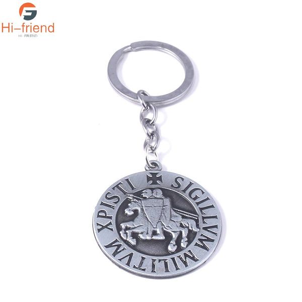 keychains knight templar keychain alloy metal letter sigillum militum xpisti vintage pendant key ring for women men decorative jewelry, Silver
keychains knight templar keychain alloy metal letter sigillum militum xpisti vintage pendant key ring for women men decorative jewelry, Silver
