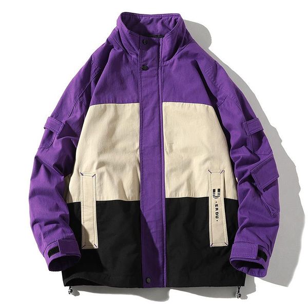 men jackets men's casual fashion autumn jacket trend letter printing style pocket male, Black;brown
men jackets men's casual fashion autumn jacket trend letter printing style pocket male, Black;brown