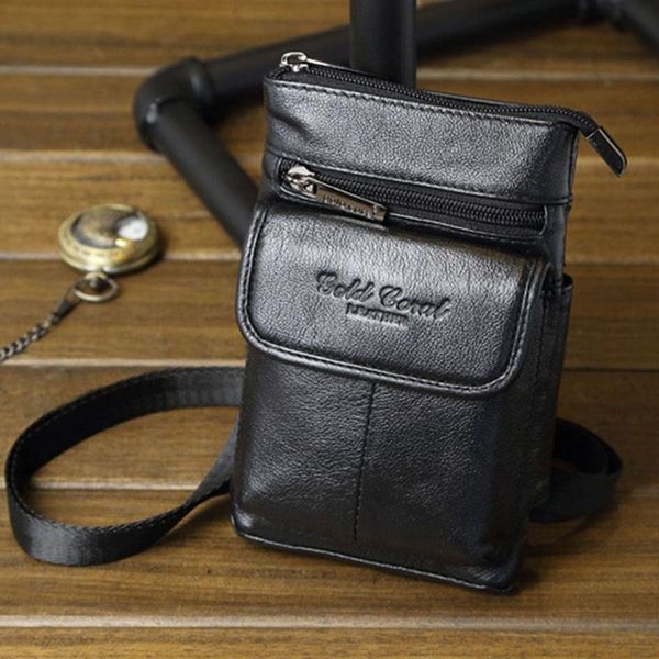 men genuine leather cell mobile phone case small messenger shoulder cross body belt bag hook fanny waist pack bags
men genuine leather cell mobile phone case small messenger shoulder cross body belt bag hook fanny waist pack bags