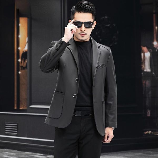 men's leather & faux 2021 100% genuine jacket autumn spring real sheepskin coat fashion black plus size 5xl casaco masculino gmm
men's leather & faux 2021 100% genuine jacket autumn spring real sheepskin coat fashion black plus size 5xl casaco masculino gmm