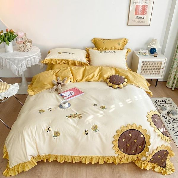 luxury ultra soft egyptian cotton all season premium bedding set sunflowers girls bedroom bed sheet duvet cover pillowcases sets
luxury ultra soft egyptian cotton all season premium bedding set sunflowers girls bedroom bed sheet duvet cover pillowcases sets