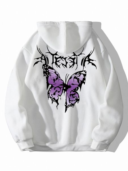 butterfly print thermal lined kangaroo pocket drawstring hoodie h184#, White;black
butterfly print thermal lined kangaroo pocket drawstring hoodie h184#, White;black