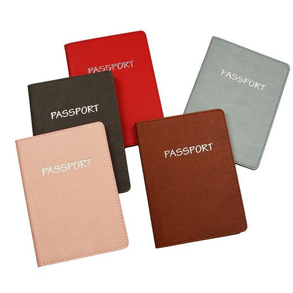 card holders pu leather passport holder with multi id slots flight tickets cheque note covers custom accept, Brown;gray
card holders pu leather passport holder with multi id slots flight tickets cheque note covers custom accept, Brown;gray