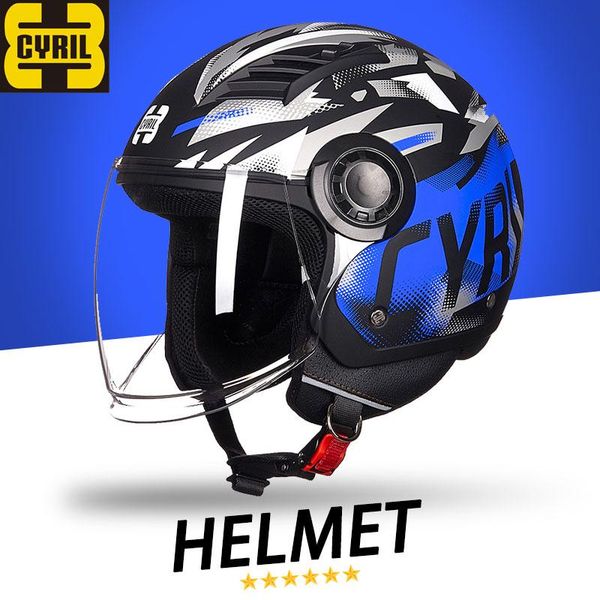 motorcycle helmets dual lens open face 3/4 helmet scooter capacete para vintage motocicleta cascos moto dot ece motocross
motorcycle helmets dual lens open face 3/4 helmet scooter capacete para vintage motocicleta cascos moto dot ece motocross