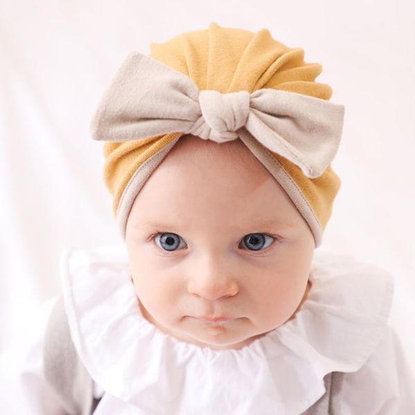 caps & hats baby hat with bowknot born cotton soft turban colorblock bow cap beanie infant bonnet accessories, Yellow
caps & hats baby hat with bowknot born cotton soft turban colorblock bow cap beanie infant bonnet accessories, Yellow