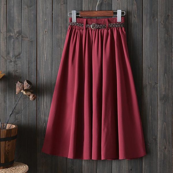 skirts summer women pleated skirt fashion korean style ulzzang ladies black blue red high waist elegant midi female with belt
skirts summer women pleated skirt fashion korean style ulzzang ladies black blue red high waist elegant midi female with belt
