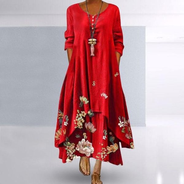 casual dresses 2021 summer women's dress multicolor printing long sleeves loose temperament style lady robe, Black;gray
casual dresses 2021 summer women's dress multicolor printing long sleeves loose temperament style lady robe, Black;gray